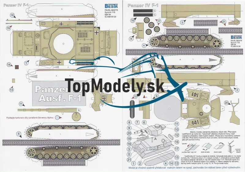 Panzer Pz-IV F-1 Afrikakorps 1942